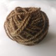 画像1: キリム・絨毯用の横糸 / 20g  -　ブラウン (1)